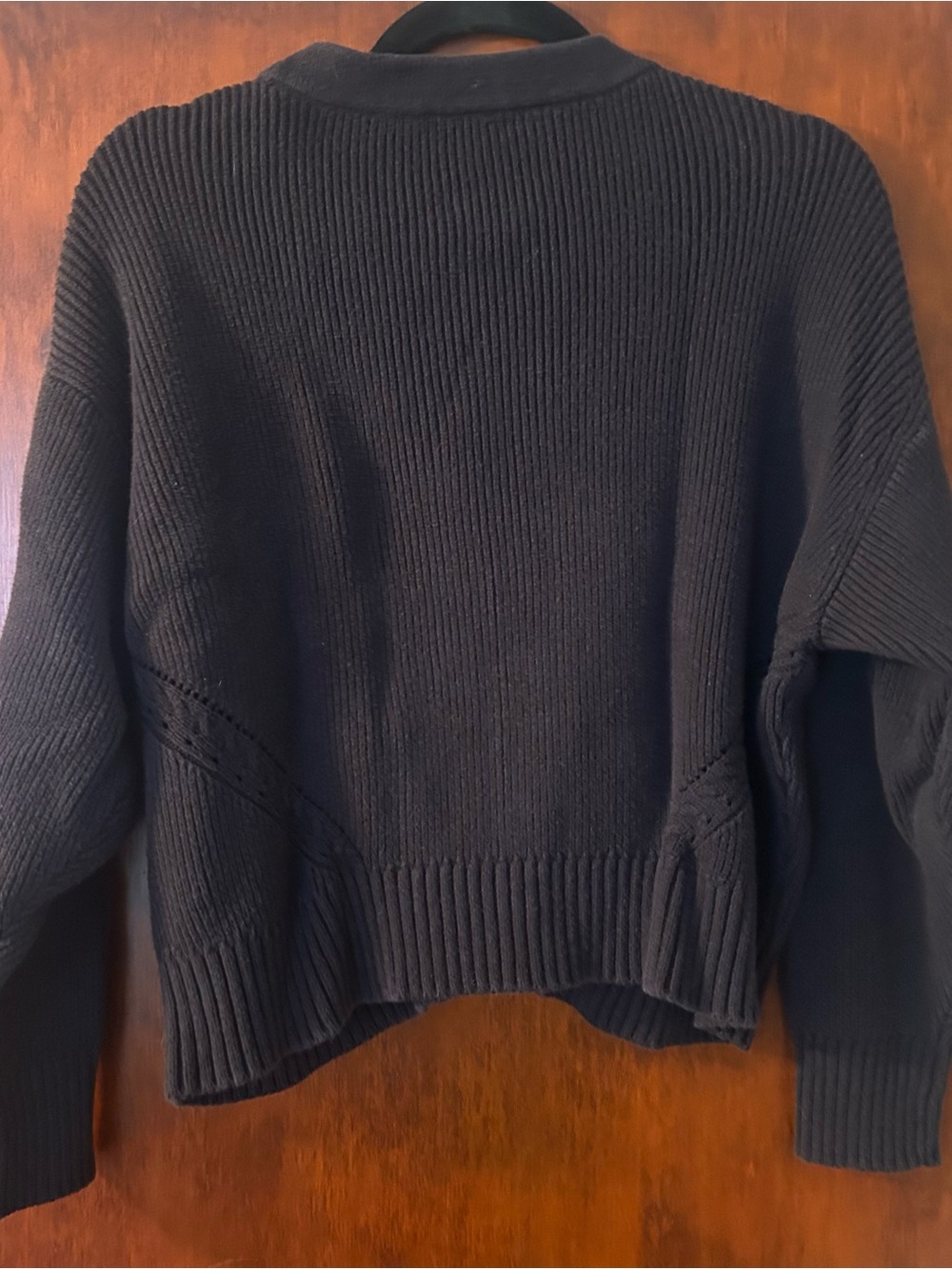 Marine Layer Navy / Black Button Cardigan - Picture 8 of 8